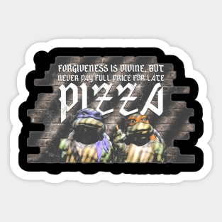 Never Pay Full Price For Late Pizza Sticker